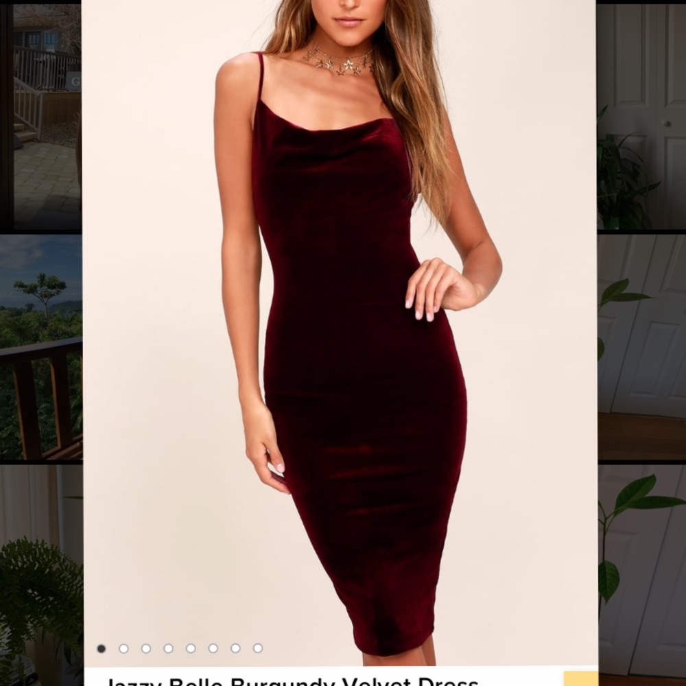 Lulus cowel neck dress